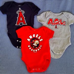 Sale! Angels Baseball Baby Set of 3